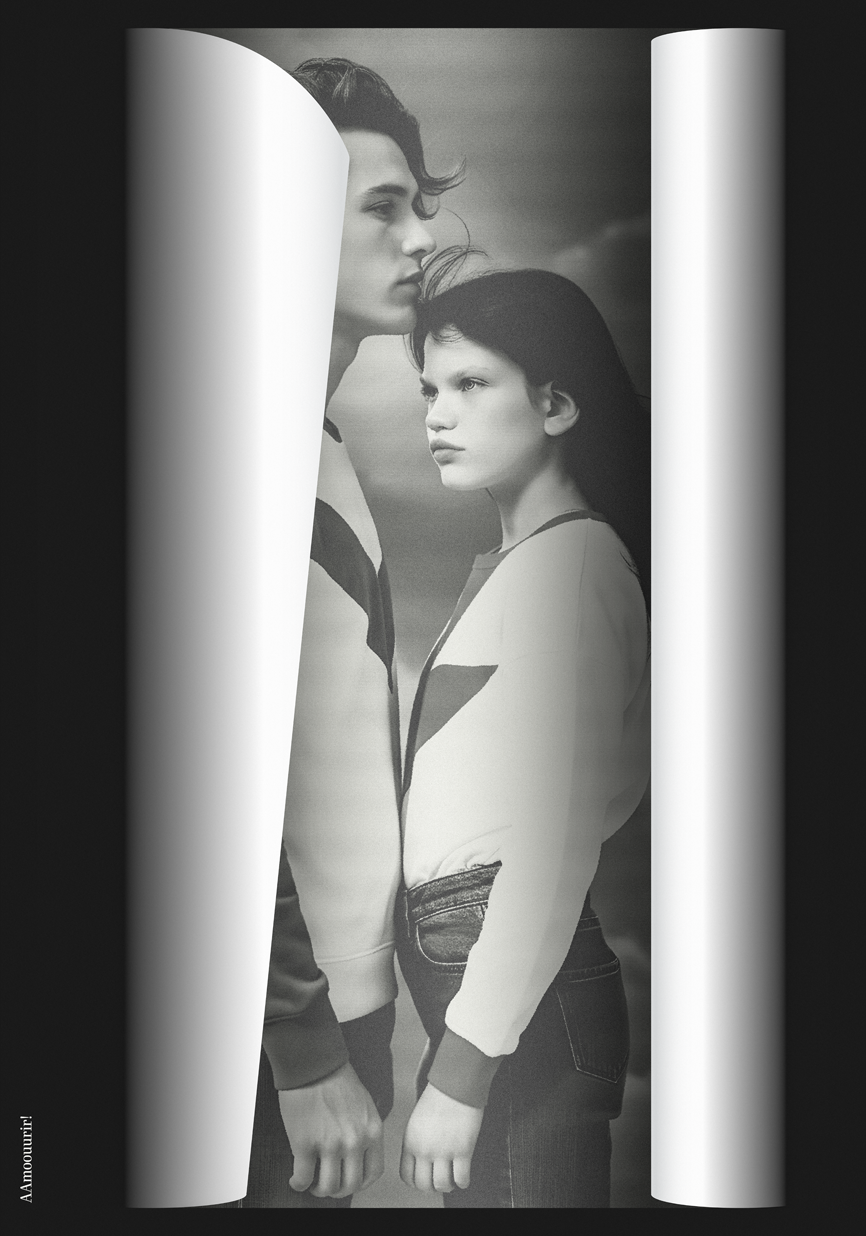 Aamourrir — poster, B1, 2025, Atelier Bagarre