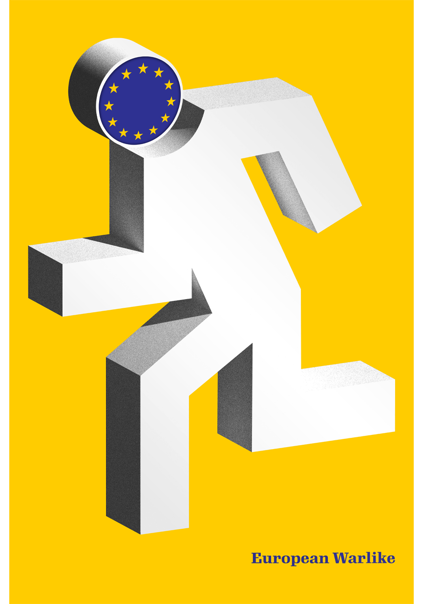 European Warlike — poster, A1, 2025, Atelier Bagarre