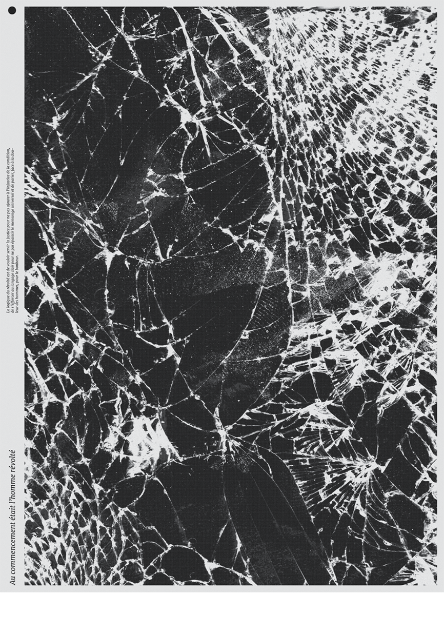 L'Homme révolté — poster, 18', 2025, Atelier Bagarre