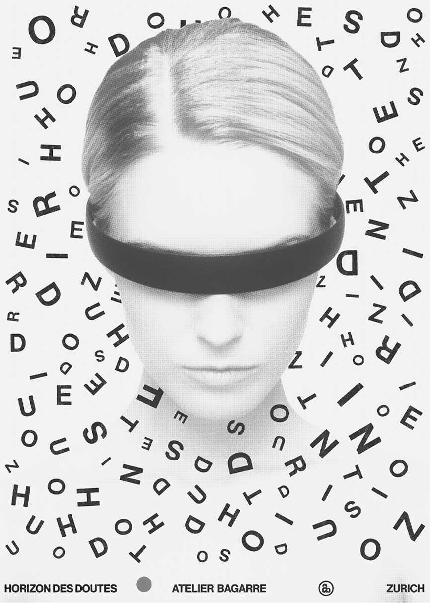 Horizon — poster, B2, 2023, Atelier Bagarre