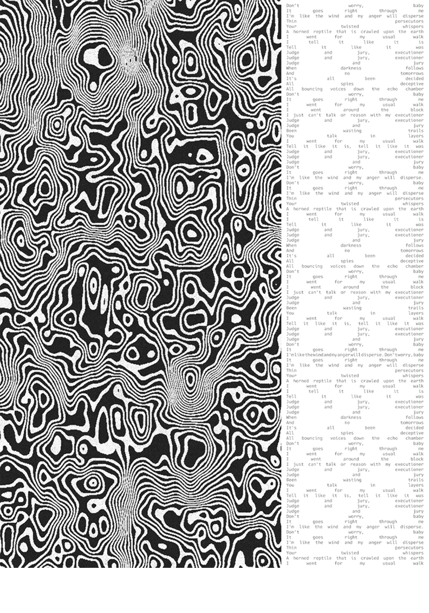 Jury (Side b) — poster, 18', 2025, Atelier Bagarre