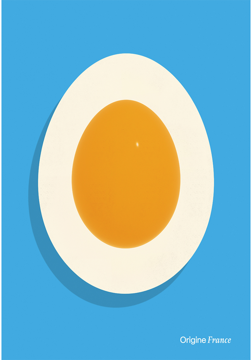 Origine France — poster, B1, 2025, Atelier Bagarre